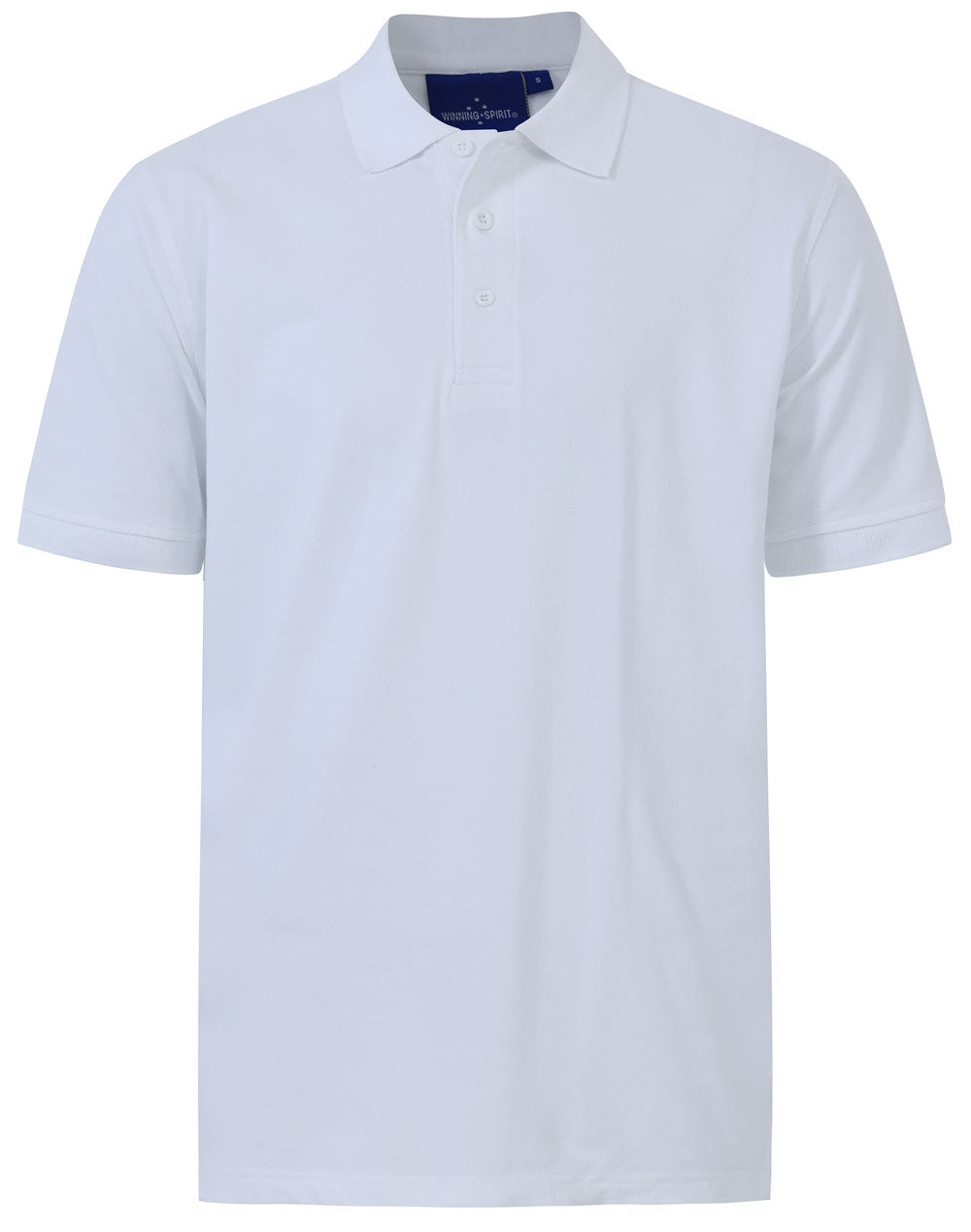 Men's cotton stretch polo