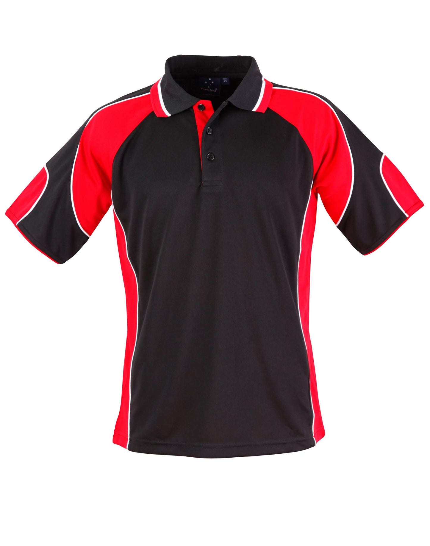 Kid's Cooldry Contrast Polo With Sleeve Panel