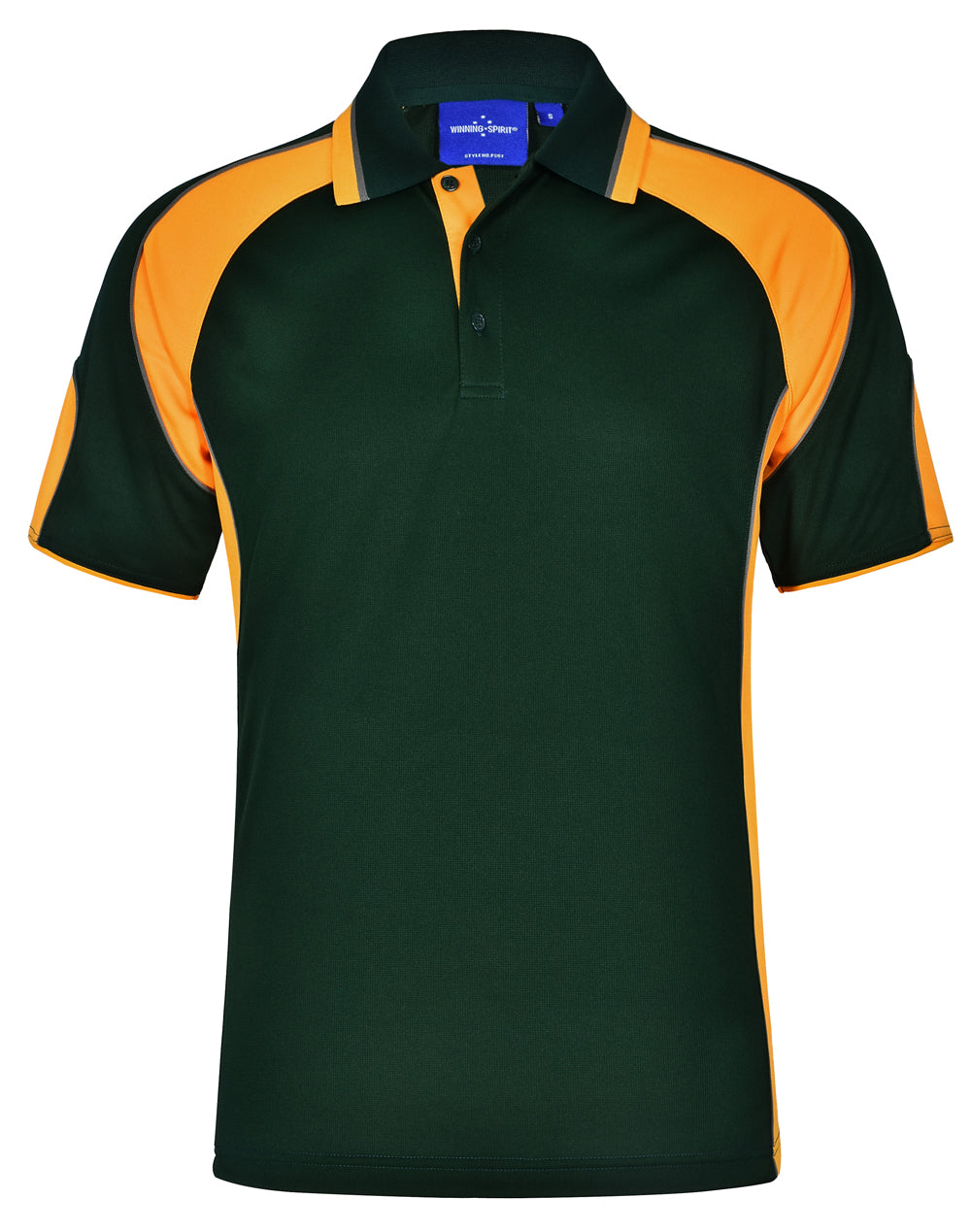 Men's Cooldry Contrast Polo With Sleeve Panel