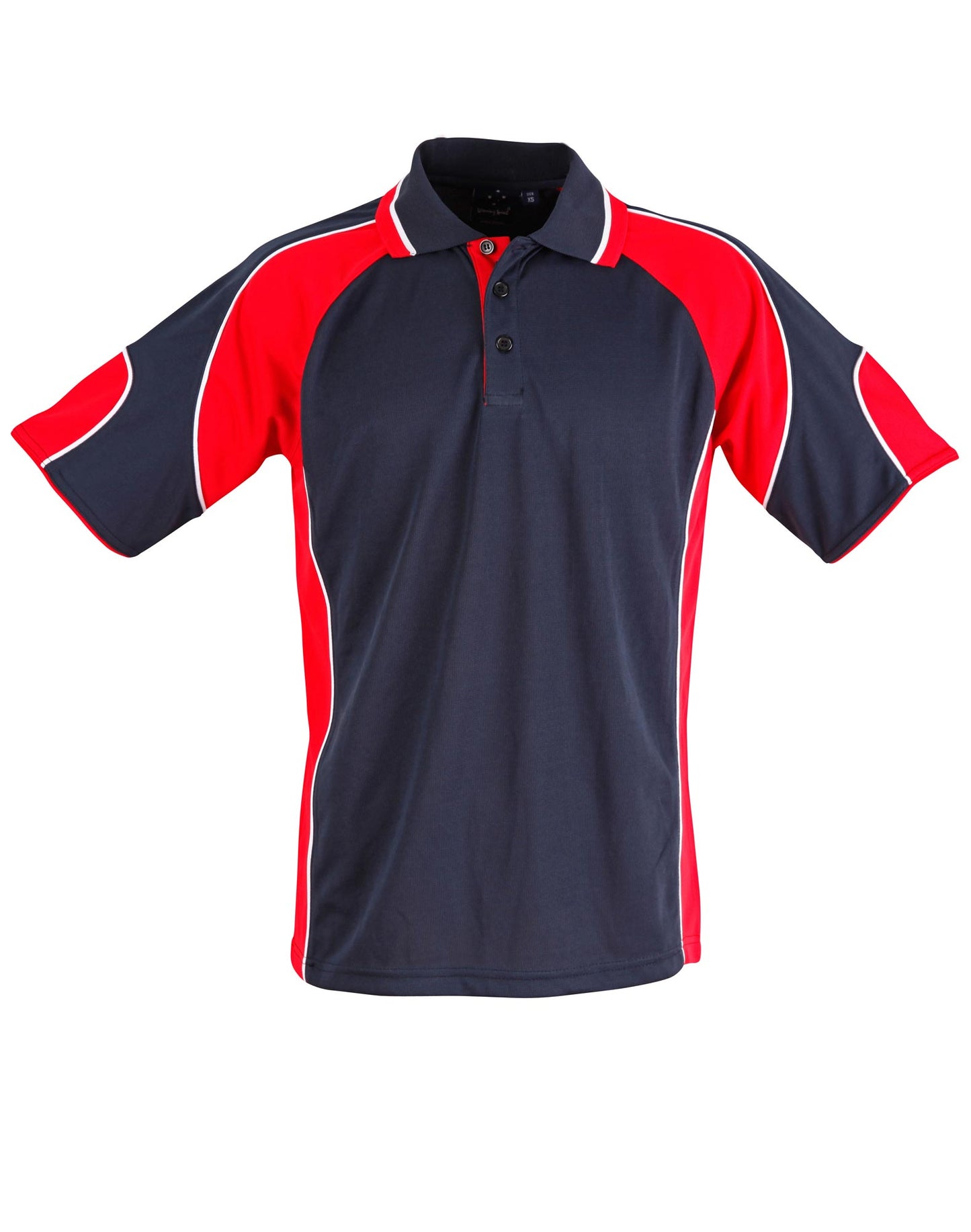 Kid's Cooldry Contrast Polo With Sleeve Panel