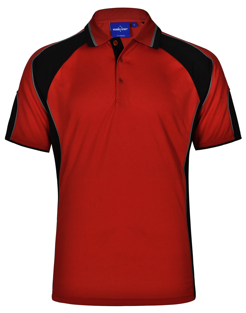 Men's Cooldry Contrast Polo With Sleeve Panel