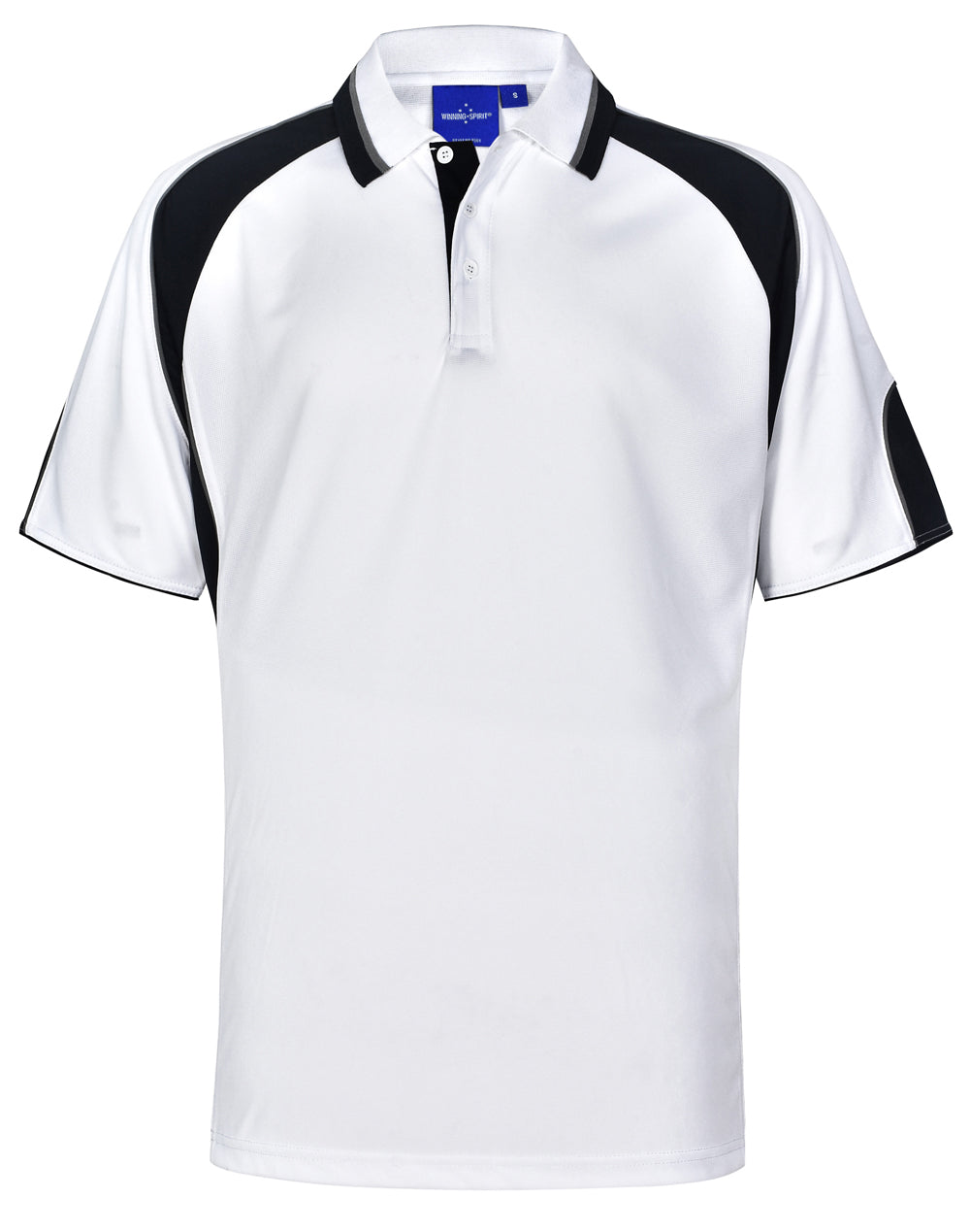 Kid's Cooldry Contrast Polo With Sleeve Panel