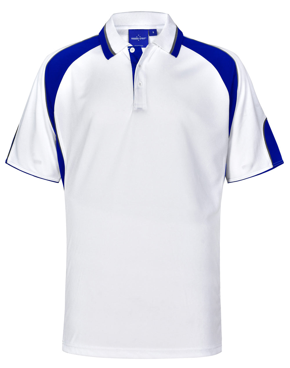 Kid's Cooldry Contrast Polo With Sleeve Panel
