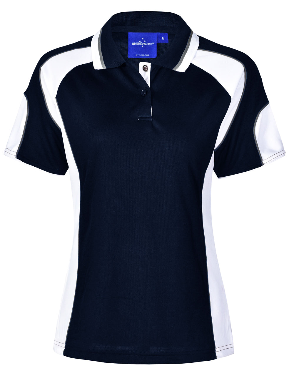 Ladies' Cooldry Contrast Polo With Sleeve Panel