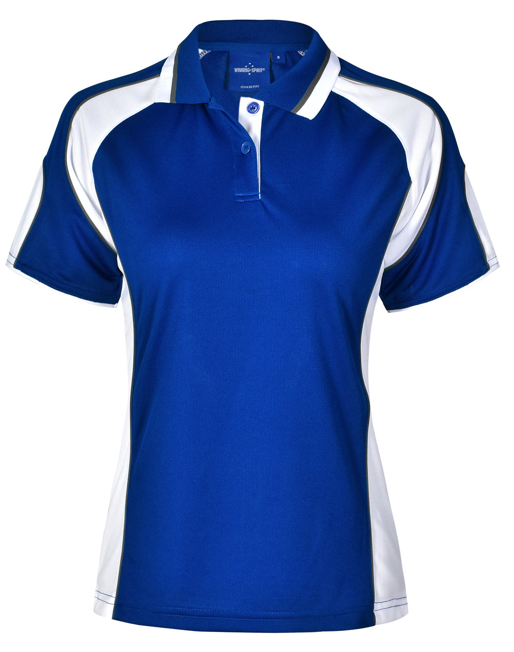 Ladies' Cooldry Contrast Polo With Sleeve Panel
