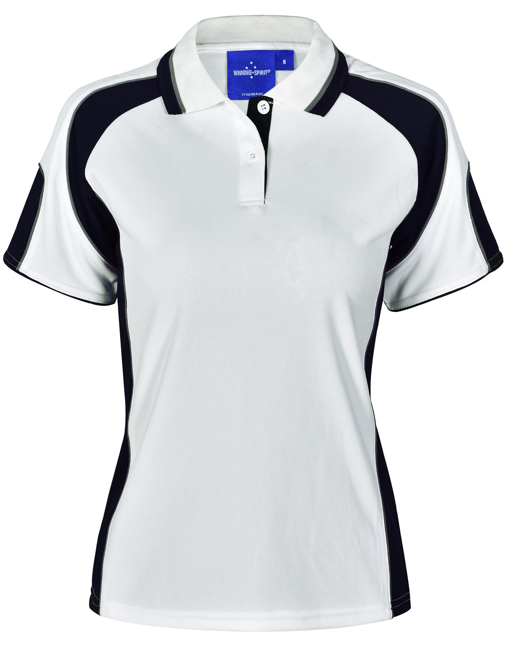 Ladies' Cooldry Contrast Polo With Sleeve Panel