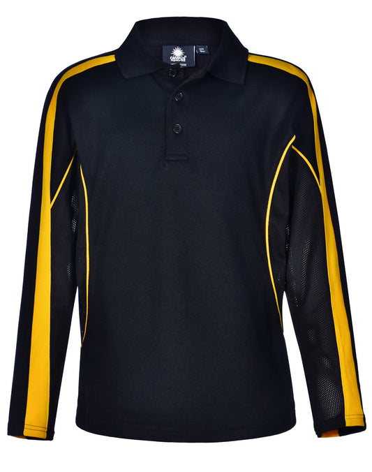 Kids' TrueDry Long Sleeve Polo