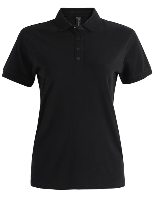 Ladies Ultrafine Cotton Pique Polo