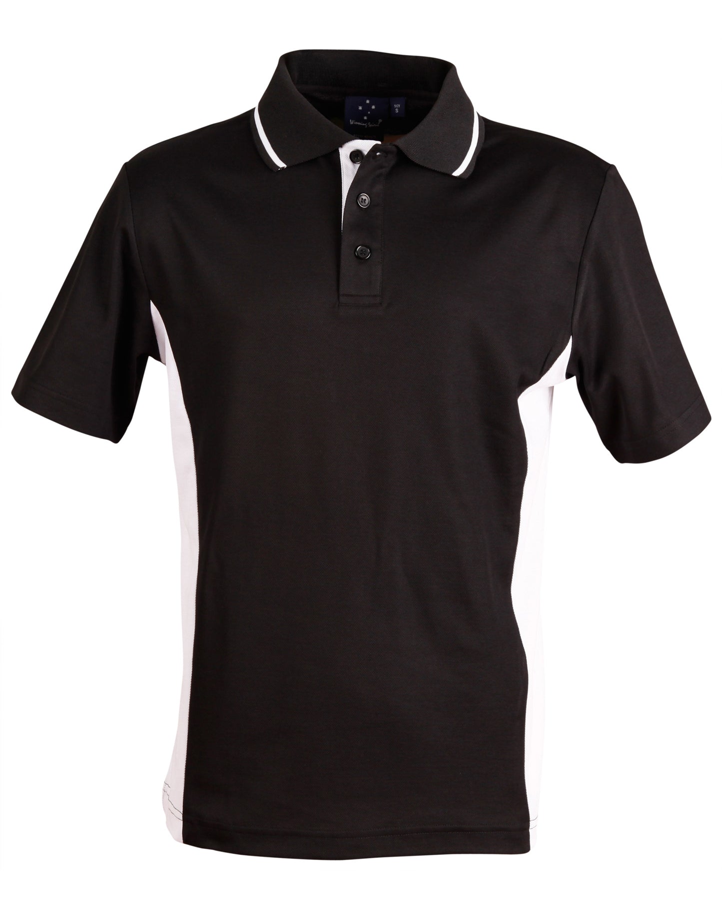 Kids' TrueDry Contrast S/S Polo