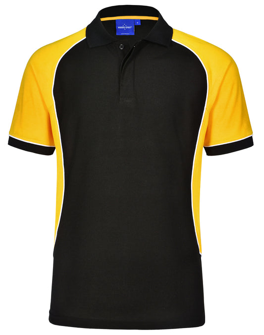 Kids' TrueDry Tri-colour S/S Pique Polo