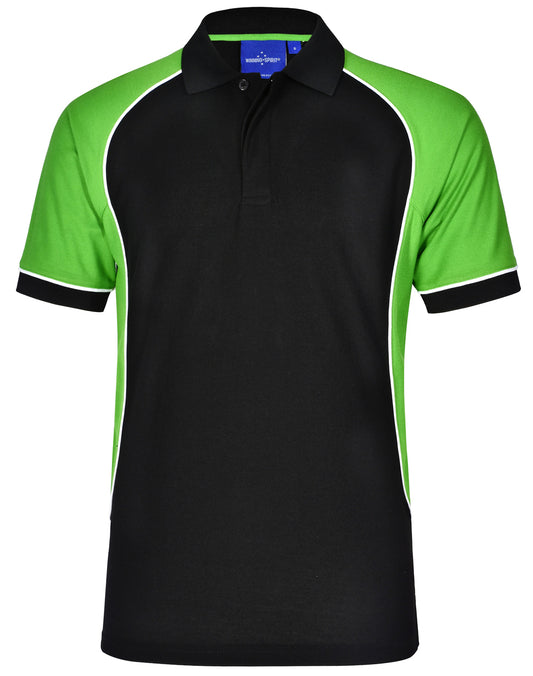 Kids' TrueDry Tri-colour S/S Pique Polo
