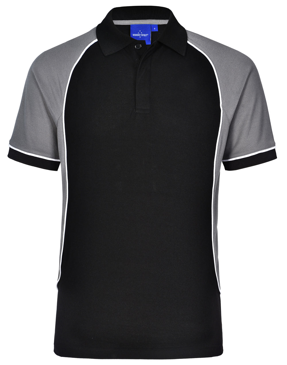 Kids' TrueDry Tri-colour S/S Pique Polo