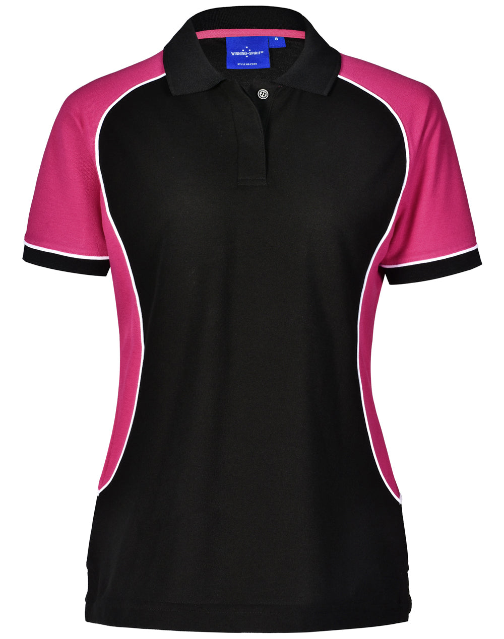 Ladies' TrueDry Tri-colour S/S Pique Polo