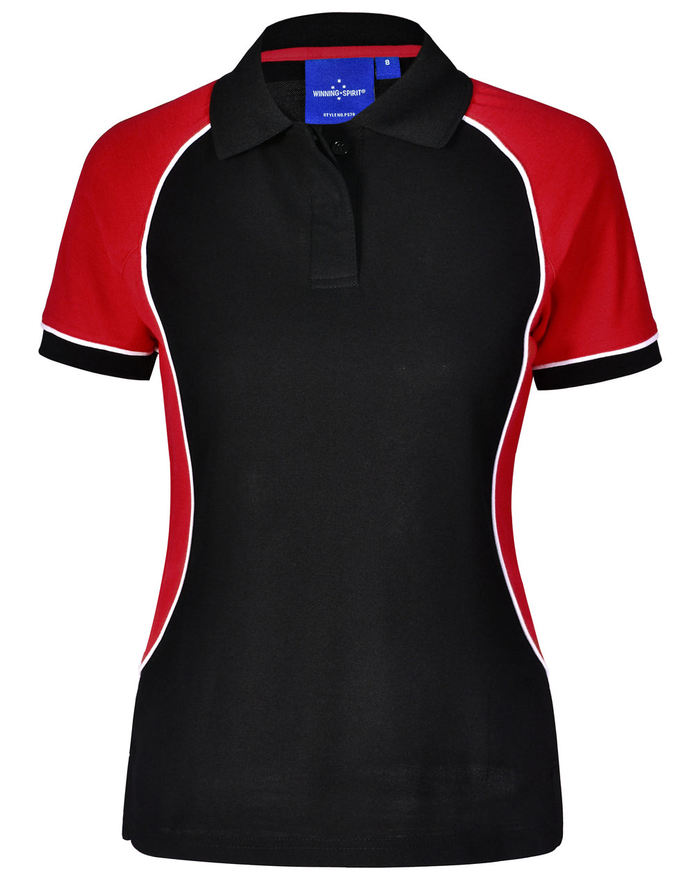 Ladies' TrueDry Tri-colour S/S Pique Polo