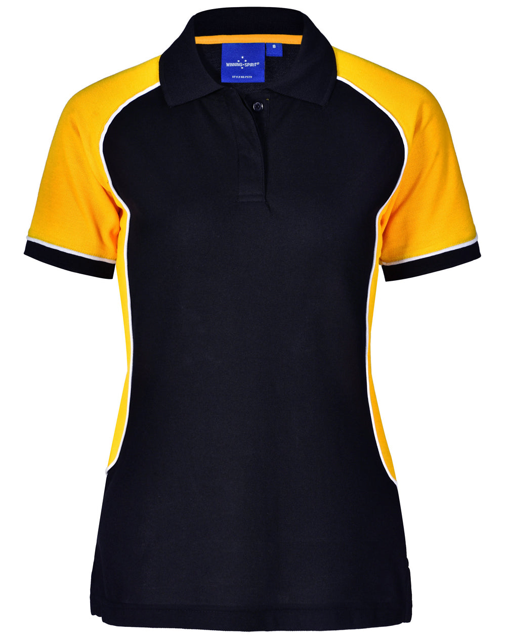 Ladies' TrueDry Tri-colour S/S Pique Polo