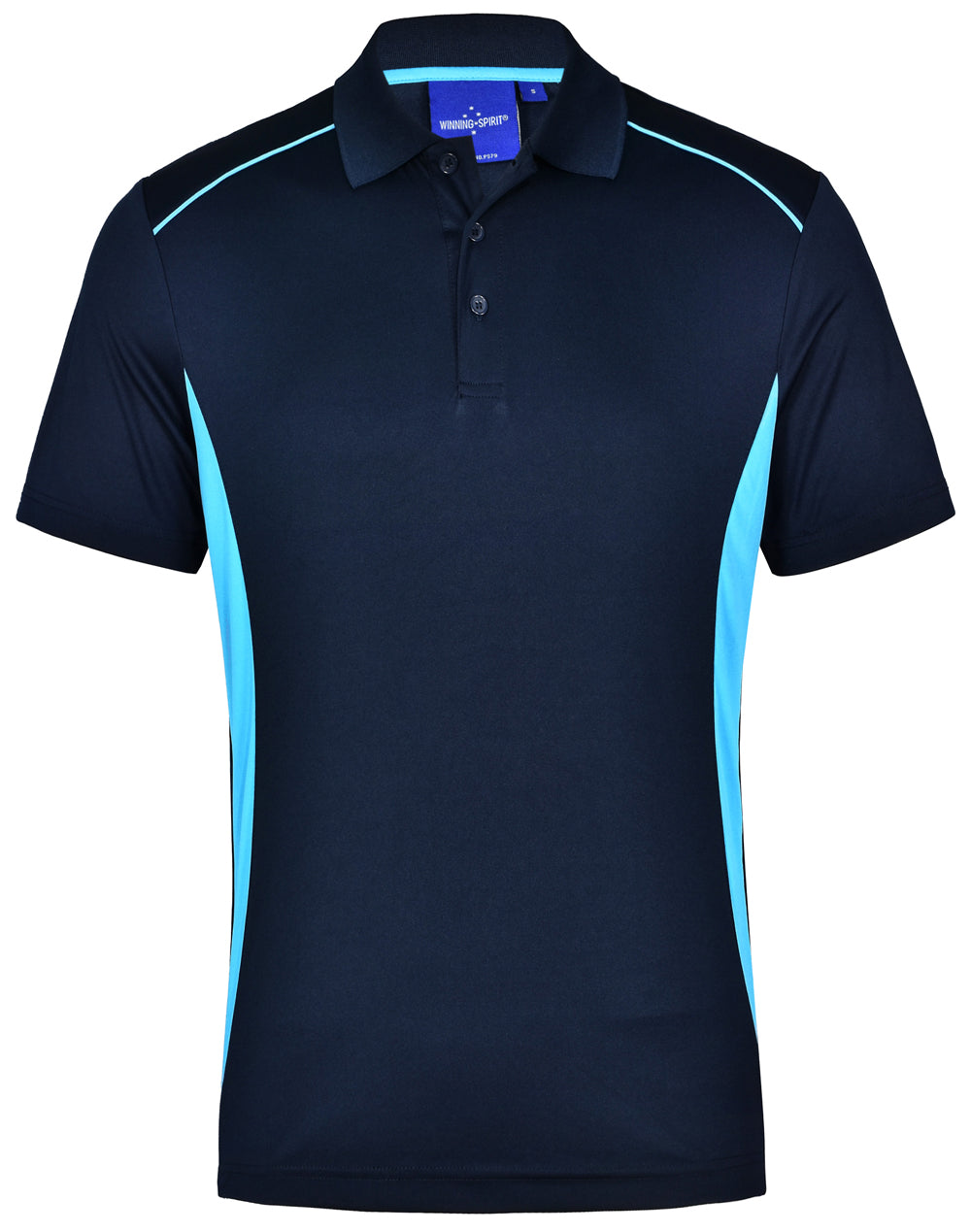 Men's Cooldry S/S Contrast Interlock Polo