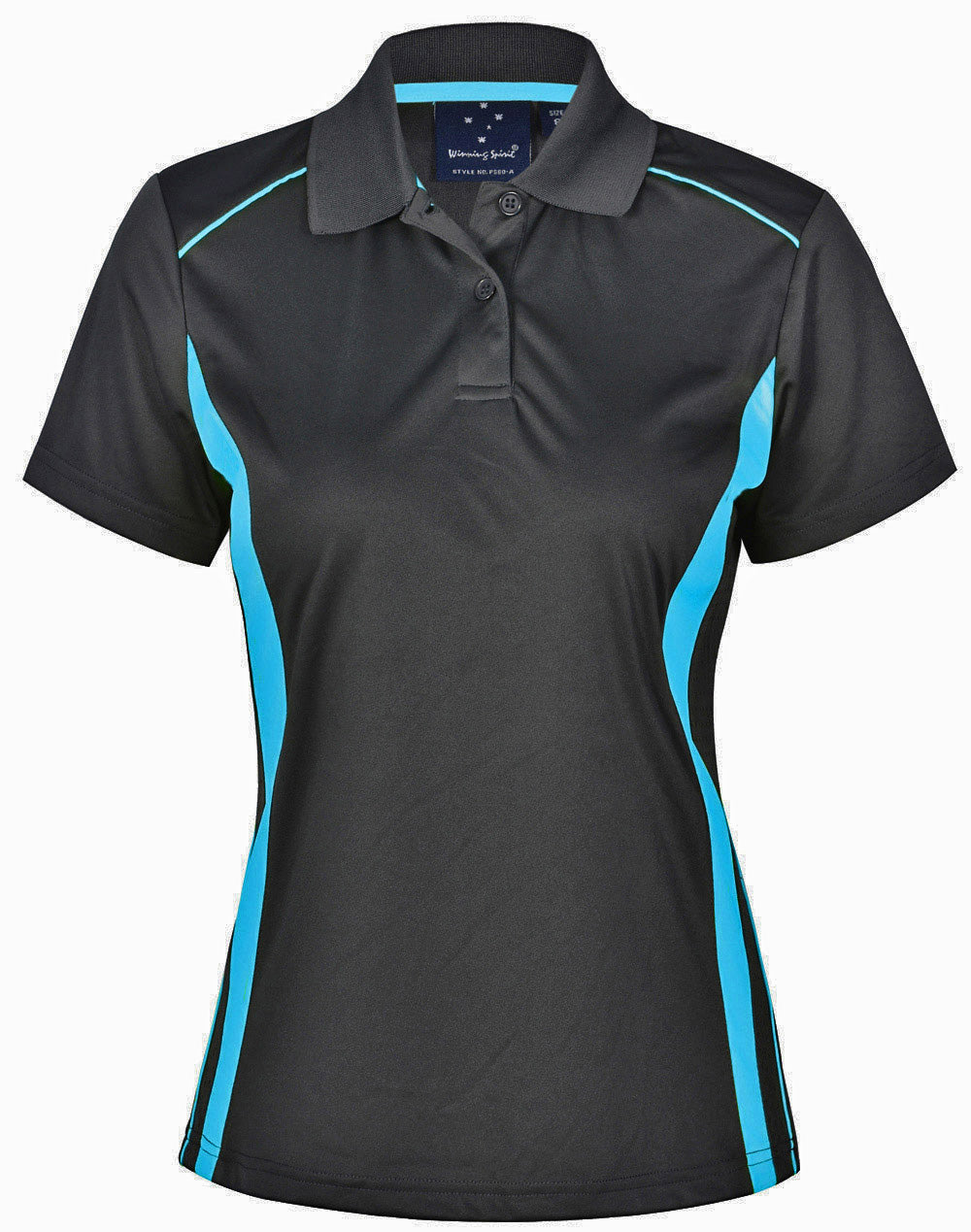 Ladies' Cooldry S/S Contrast Interlock Polo