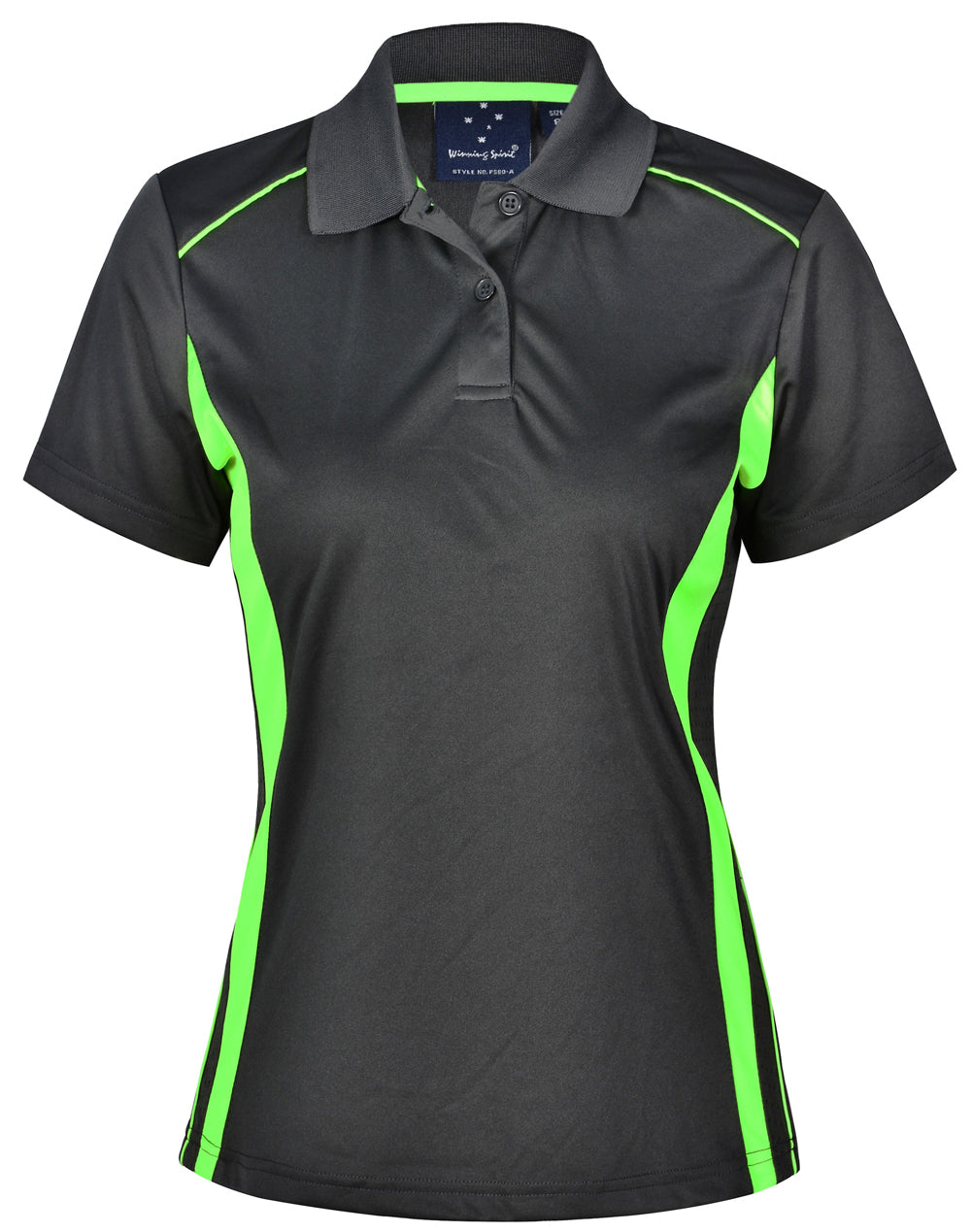 Ladies' Cooldry S/S Contrast Interlock Polo