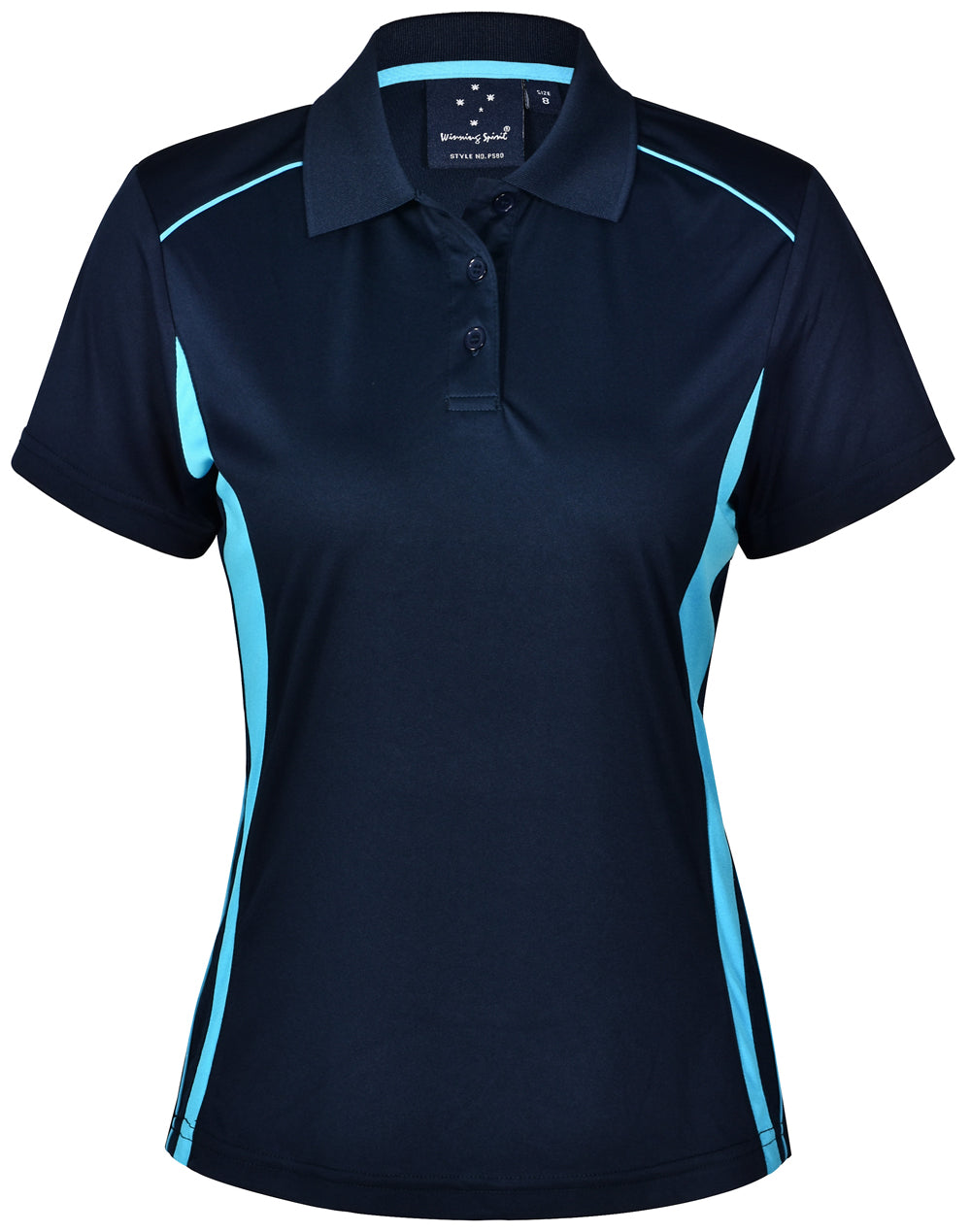Ladies' Cooldry S/S Contrast Interlock Polo