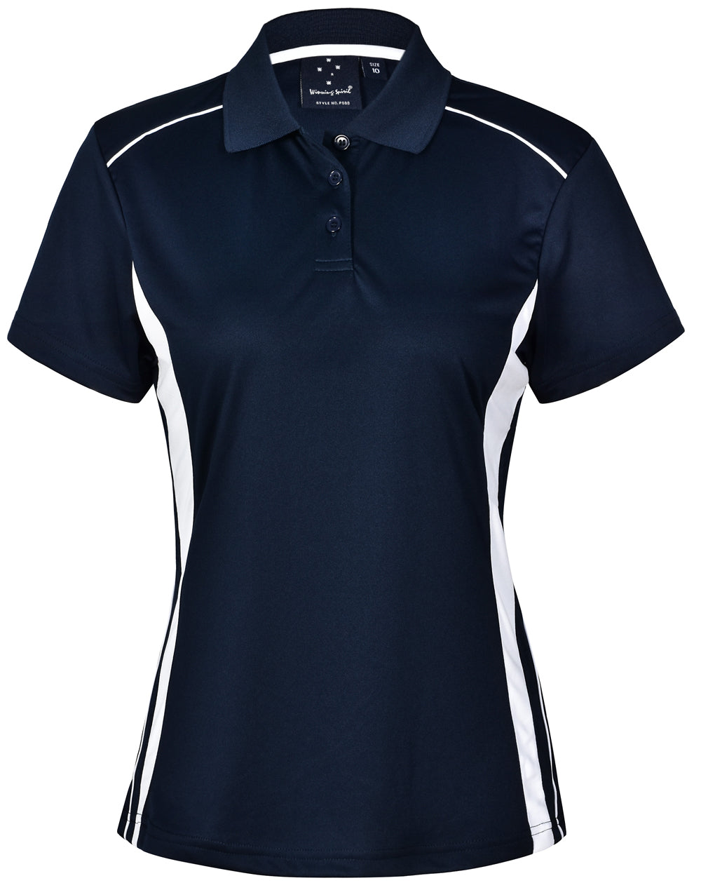 Ladies' Cooldry S/S Contrast Interlock Polo