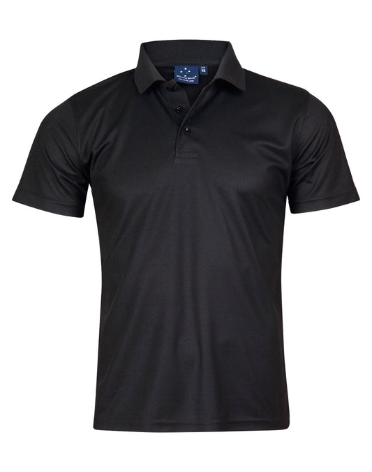 Kids' Cooldry Pique Soild Colour S/S Polo