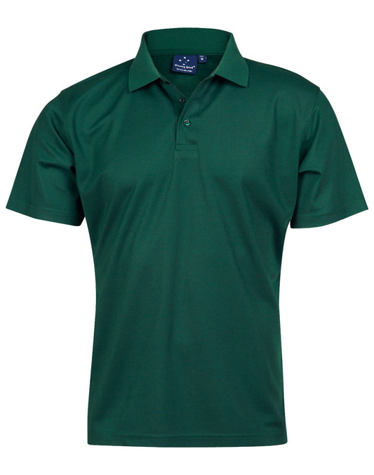 Kids' Cooldry Pique Soild Colour S/S Polo