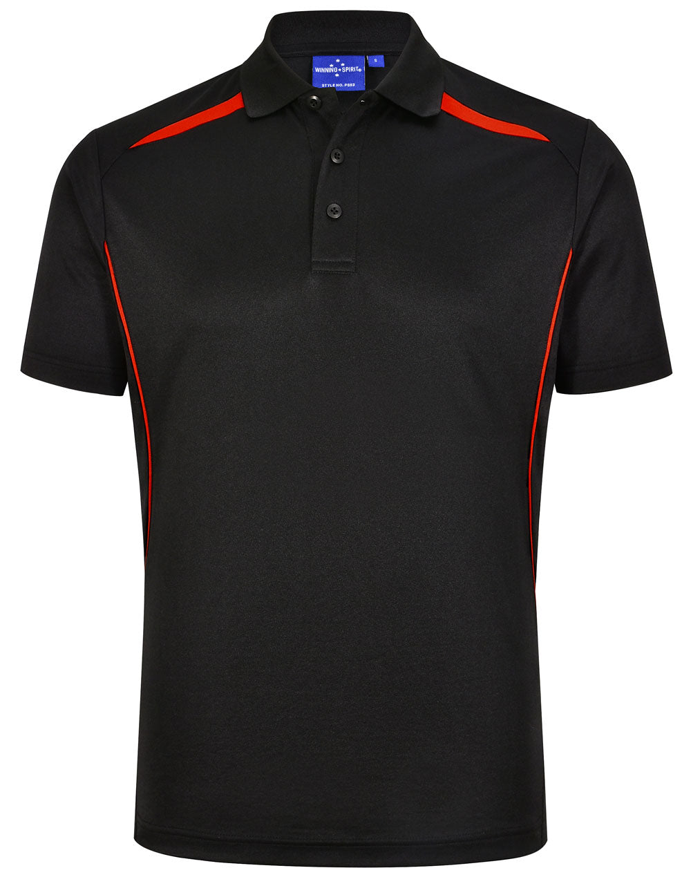 Men's Sustainable Poly/Cotton Contrast S/S Polo