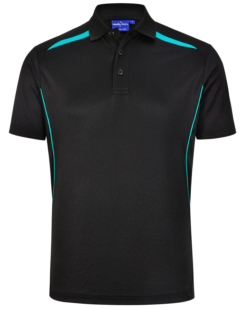 Men's Sustainable Poly/Cotton Contrast S/S Polo