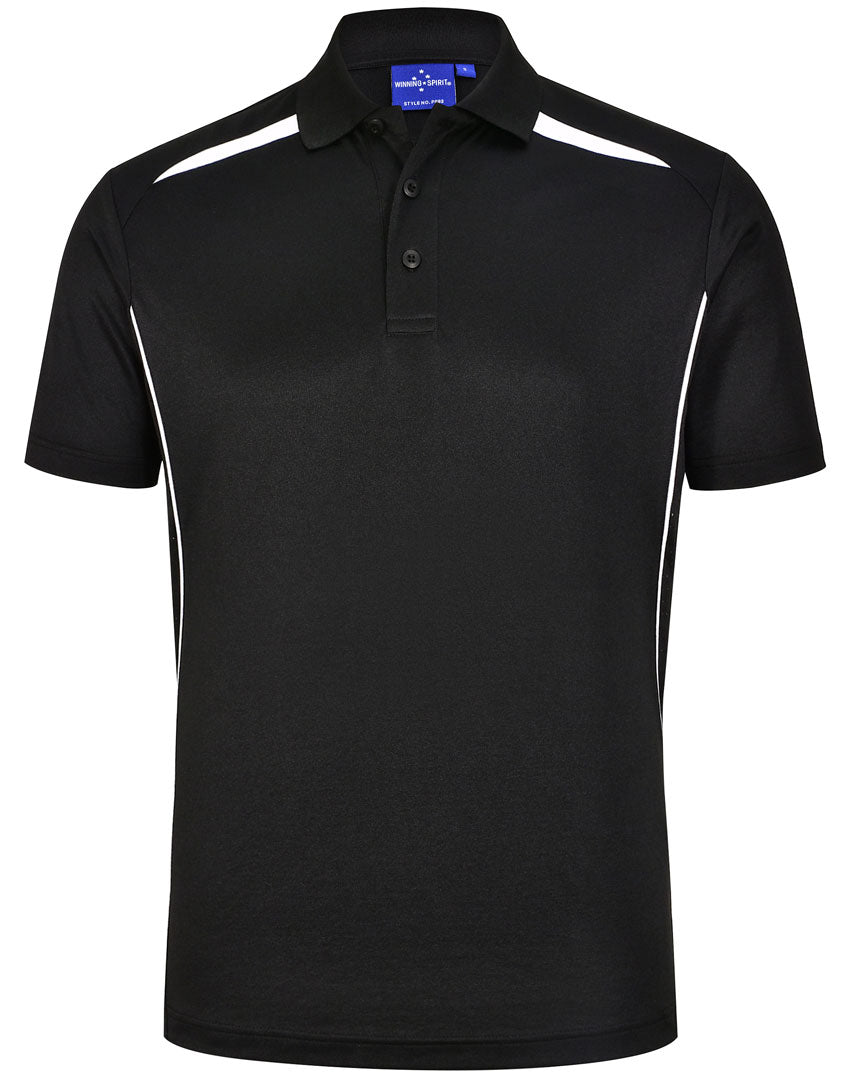 Men's Sustainable Poly/Cotton Contrast S/S Polo