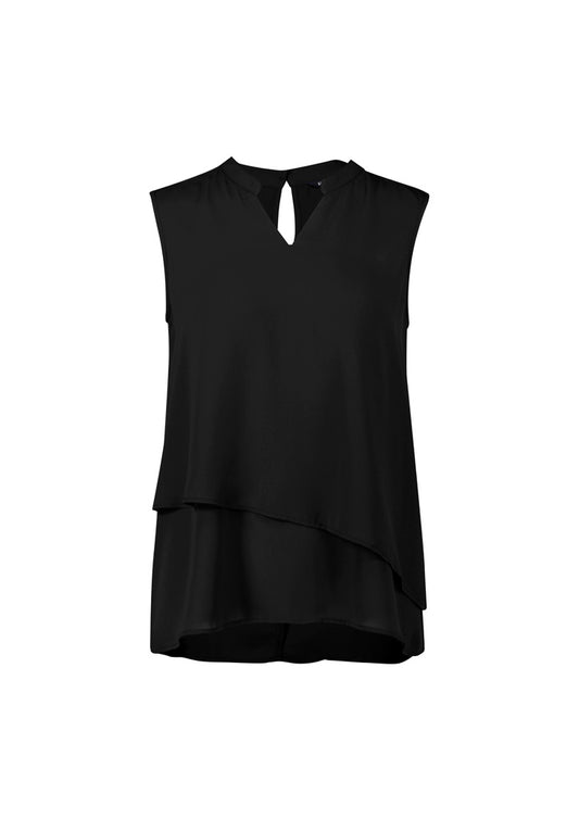 Womens Seville Sleeveless Layered Blouse