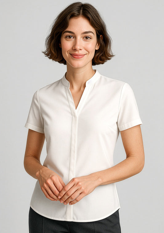 Womens Juliette Short Sleeve Blouse