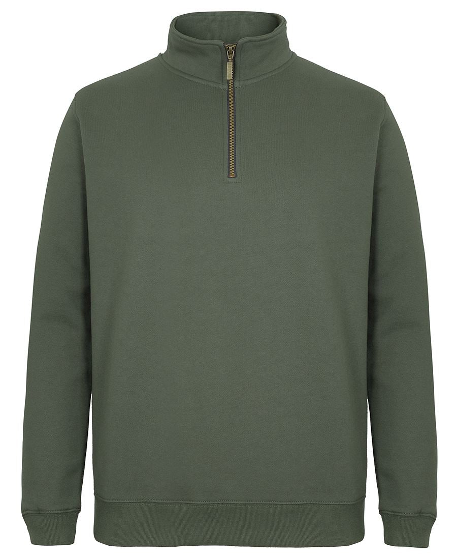 C of C BRASS 1/2 ZIP SWEAT