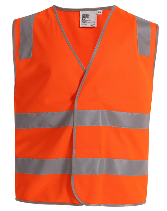 Hi Vis Safety Vest With Shoulder Reflective Tapes