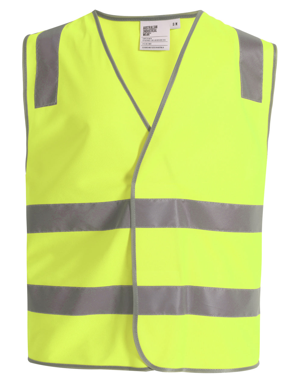 Hi Vis Safety Vest With Shoulder Reflective Tapes