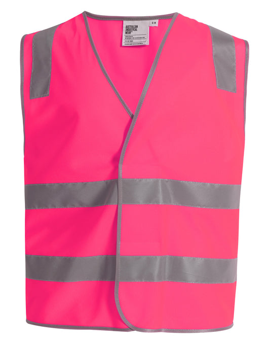 Hi Vis Safety Vest With Shoulder Reflective Tapes