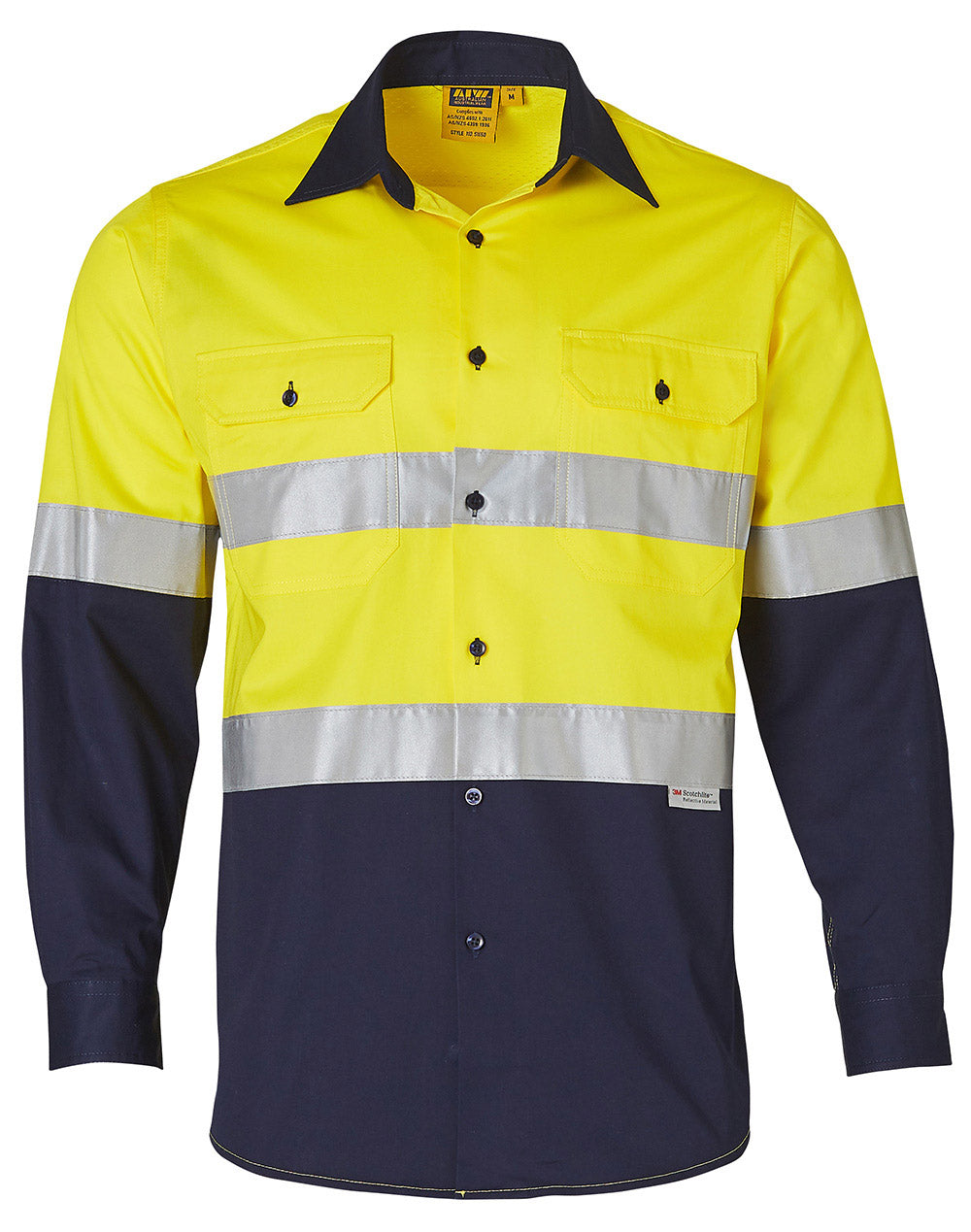 Hi-Vs cotton drill shirt  3M tape