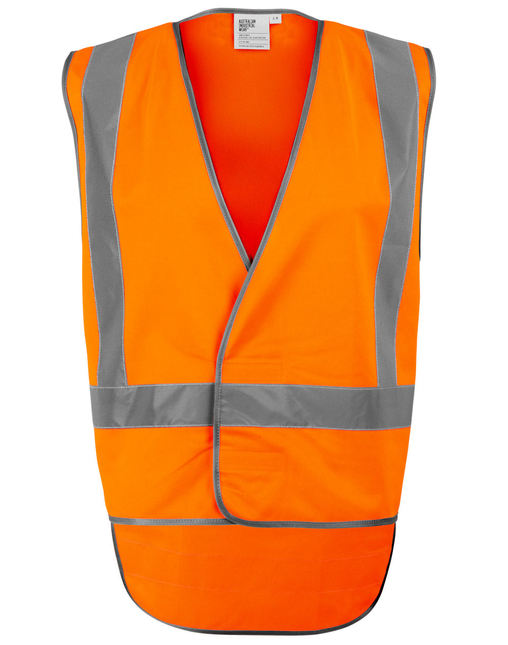 Hi-Vis X Back Safety Vest with Tail