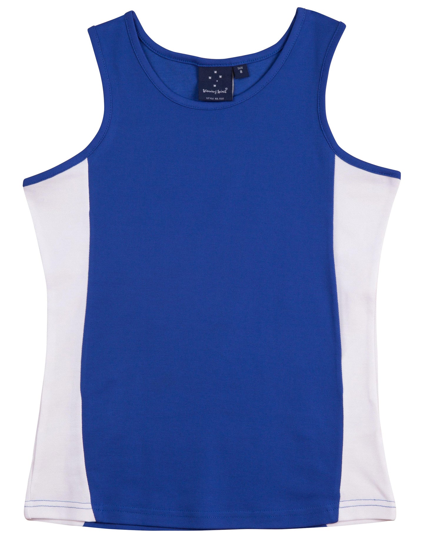ladies truedry contrast singlet