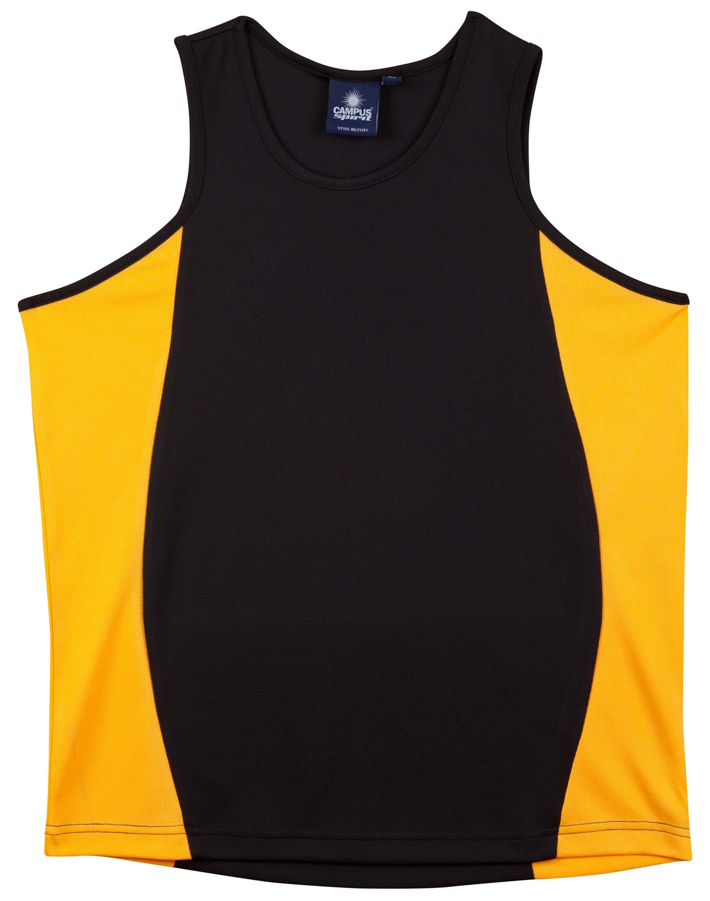 Kid's truedry contrast mesh singlet