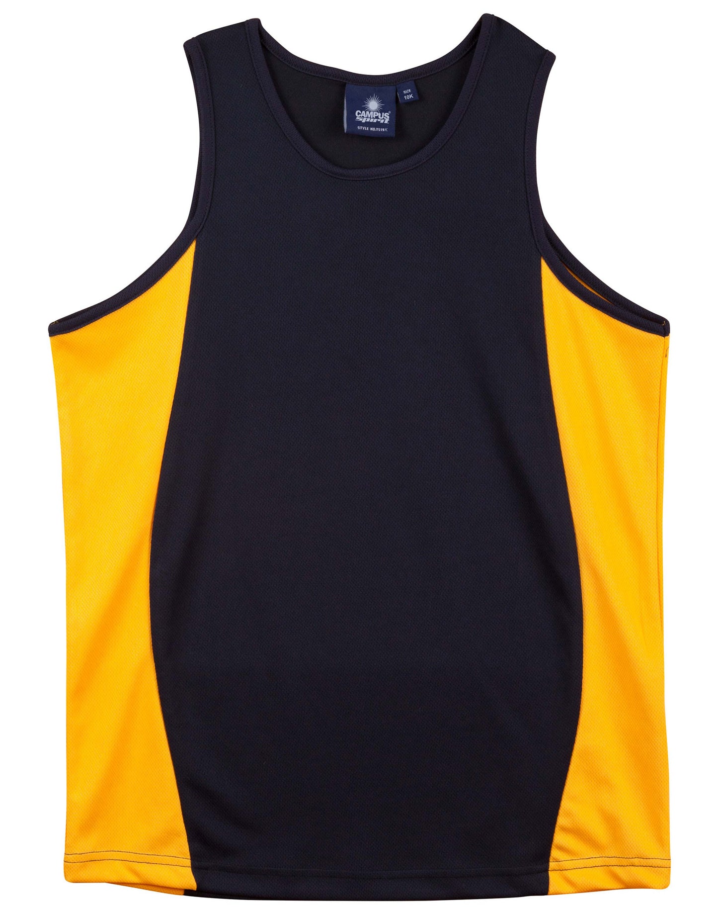 Kid's truedry contrast mesh singlet