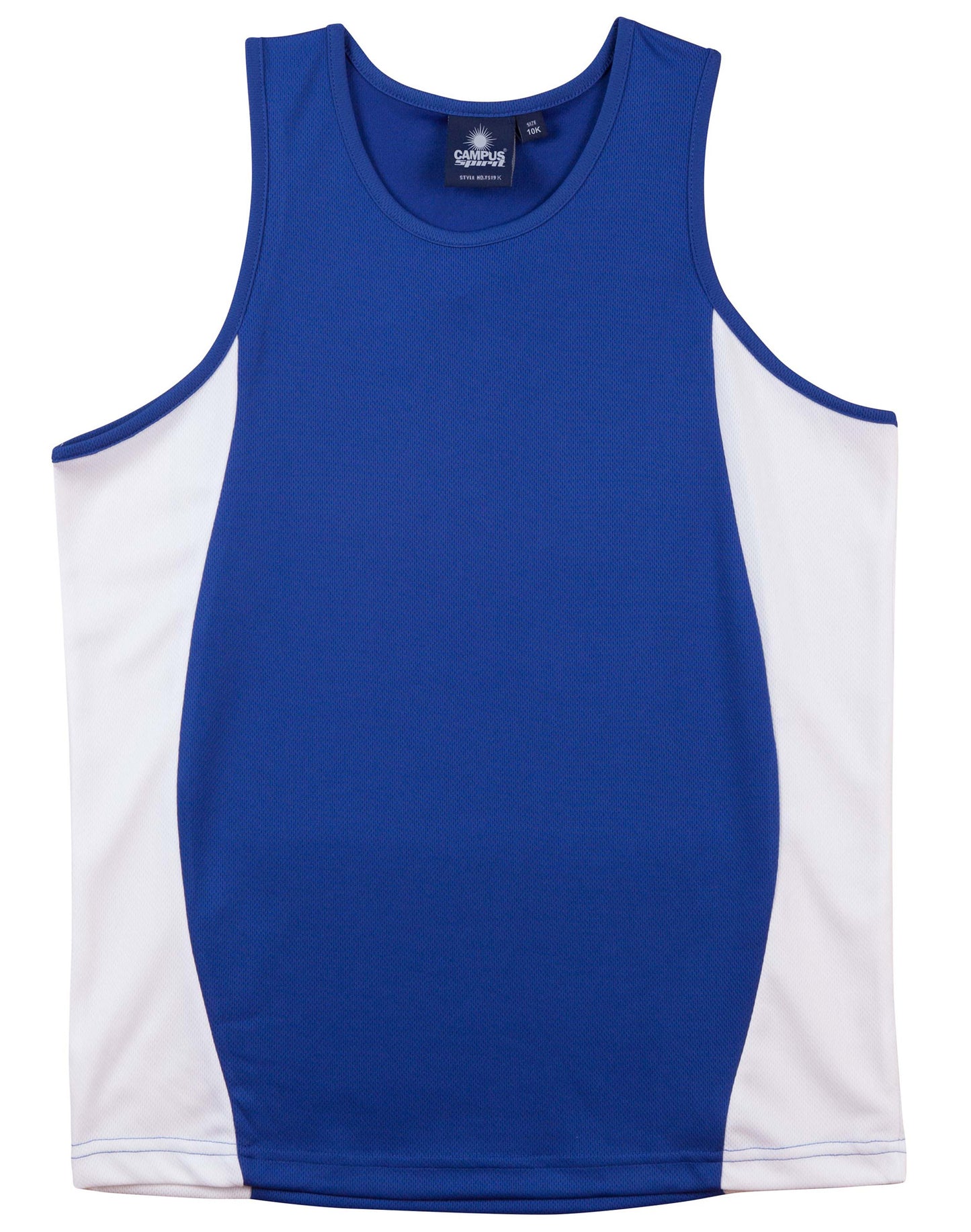 Kid's truedry contrast mesh singlet