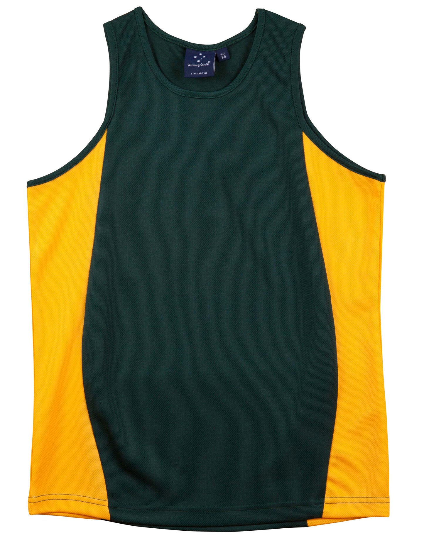 Men's Truedry Contrast Mesh Singlet