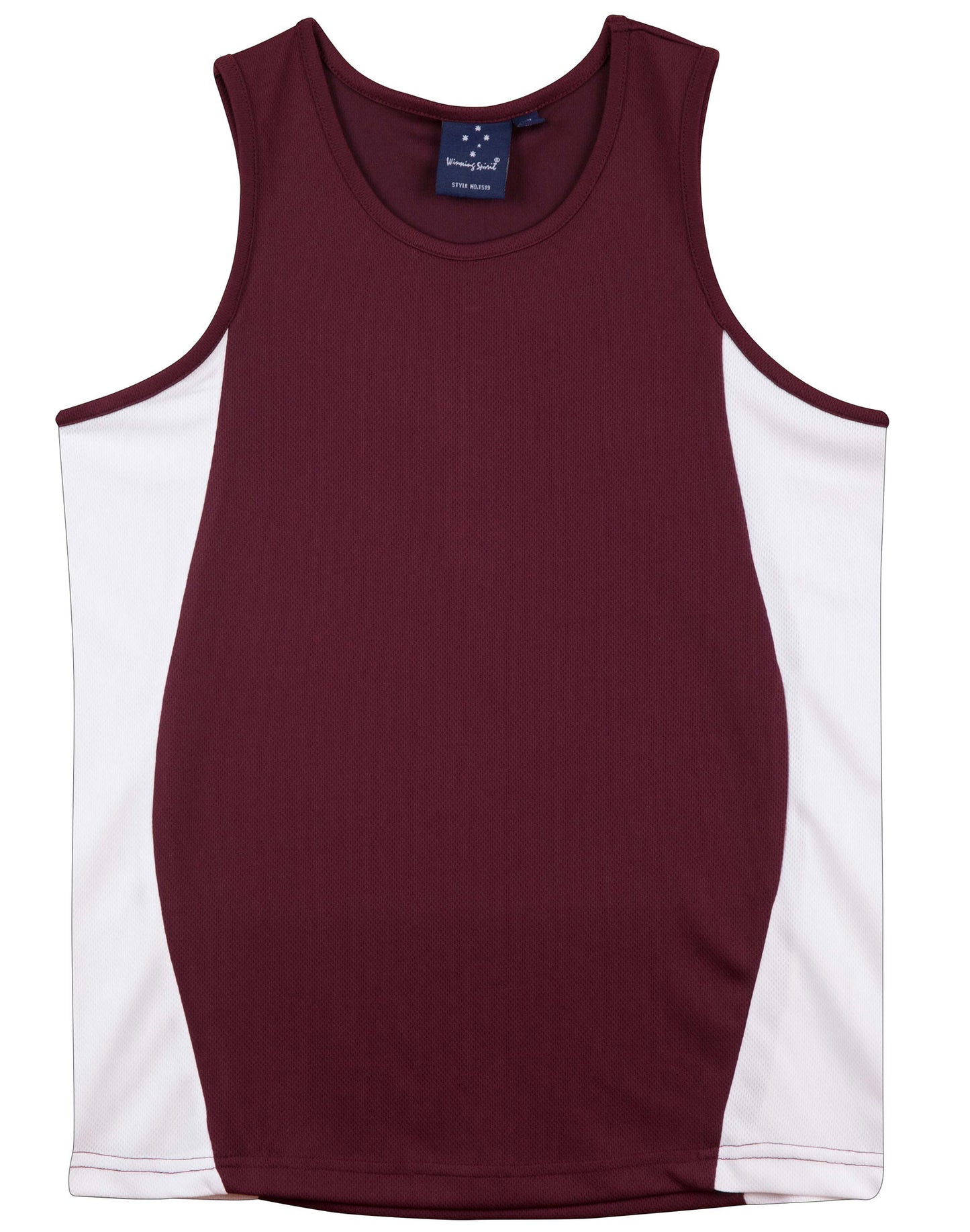 Men's Truedry Contrast Mesh Singlet