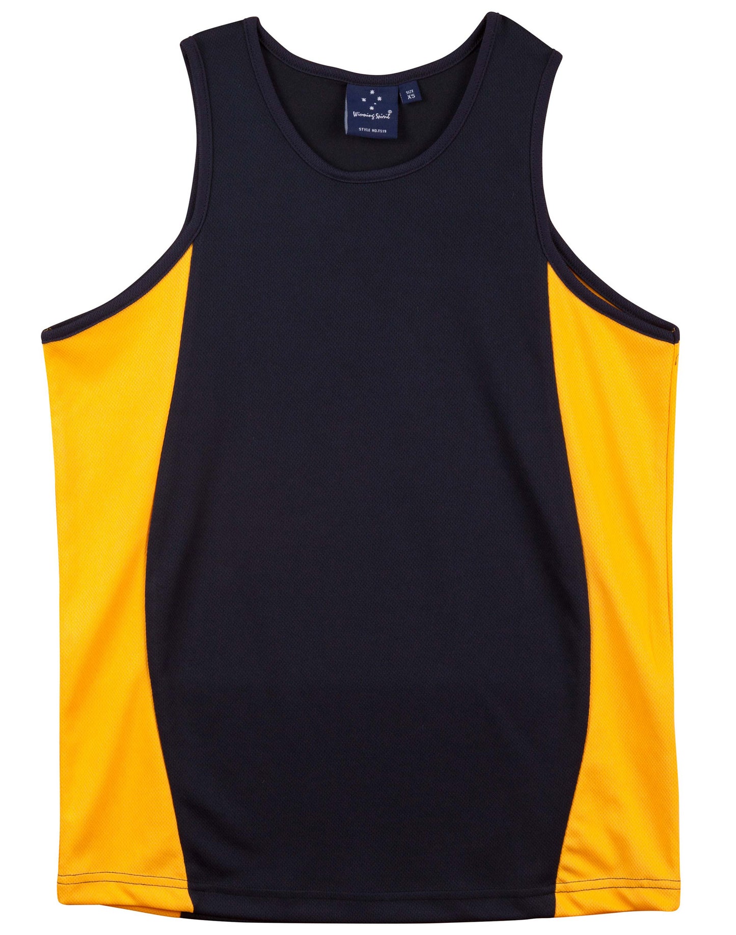 Men's Truedry Contrast Mesh Singlet