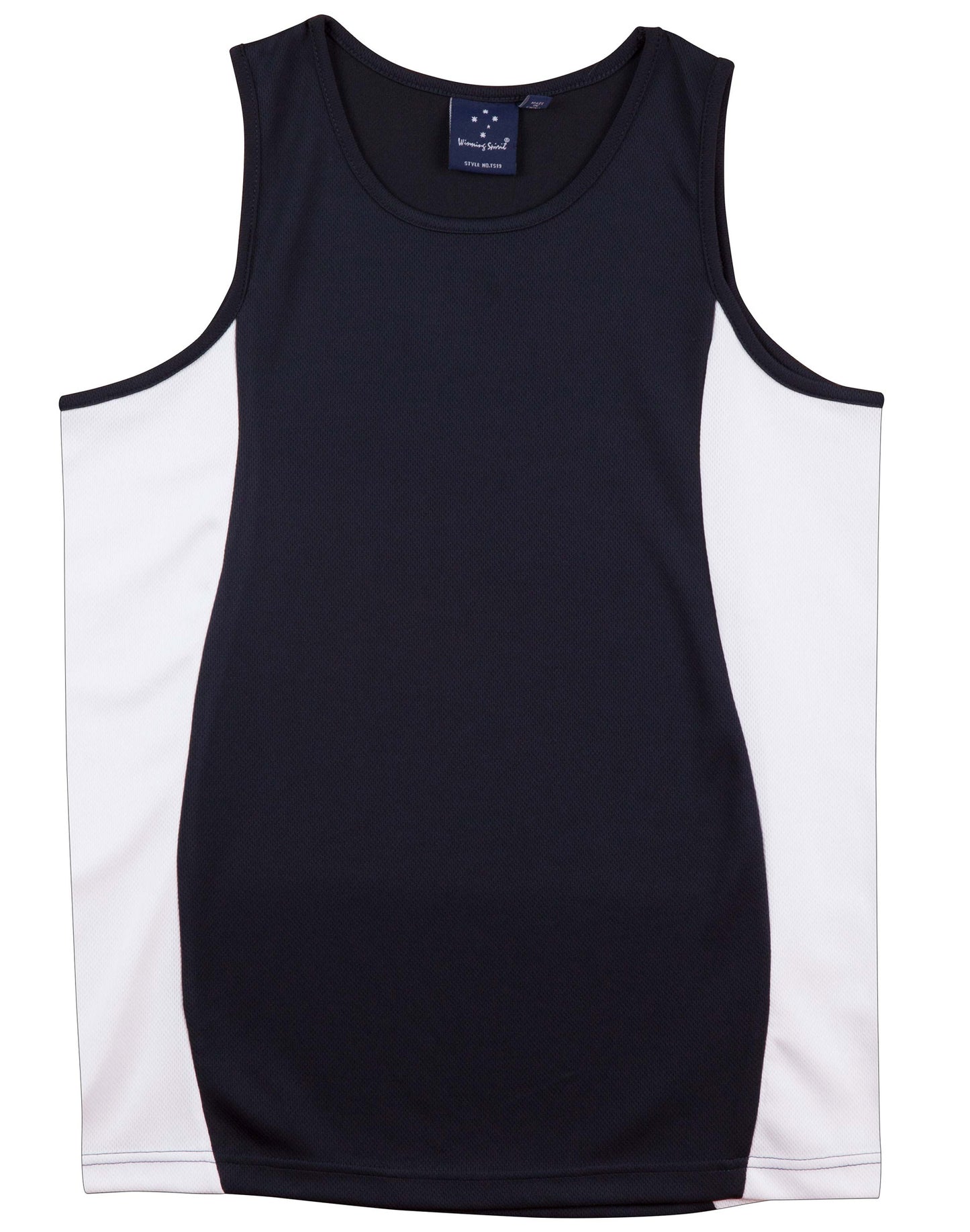 Men's Truedry Contrast Mesh Singlet