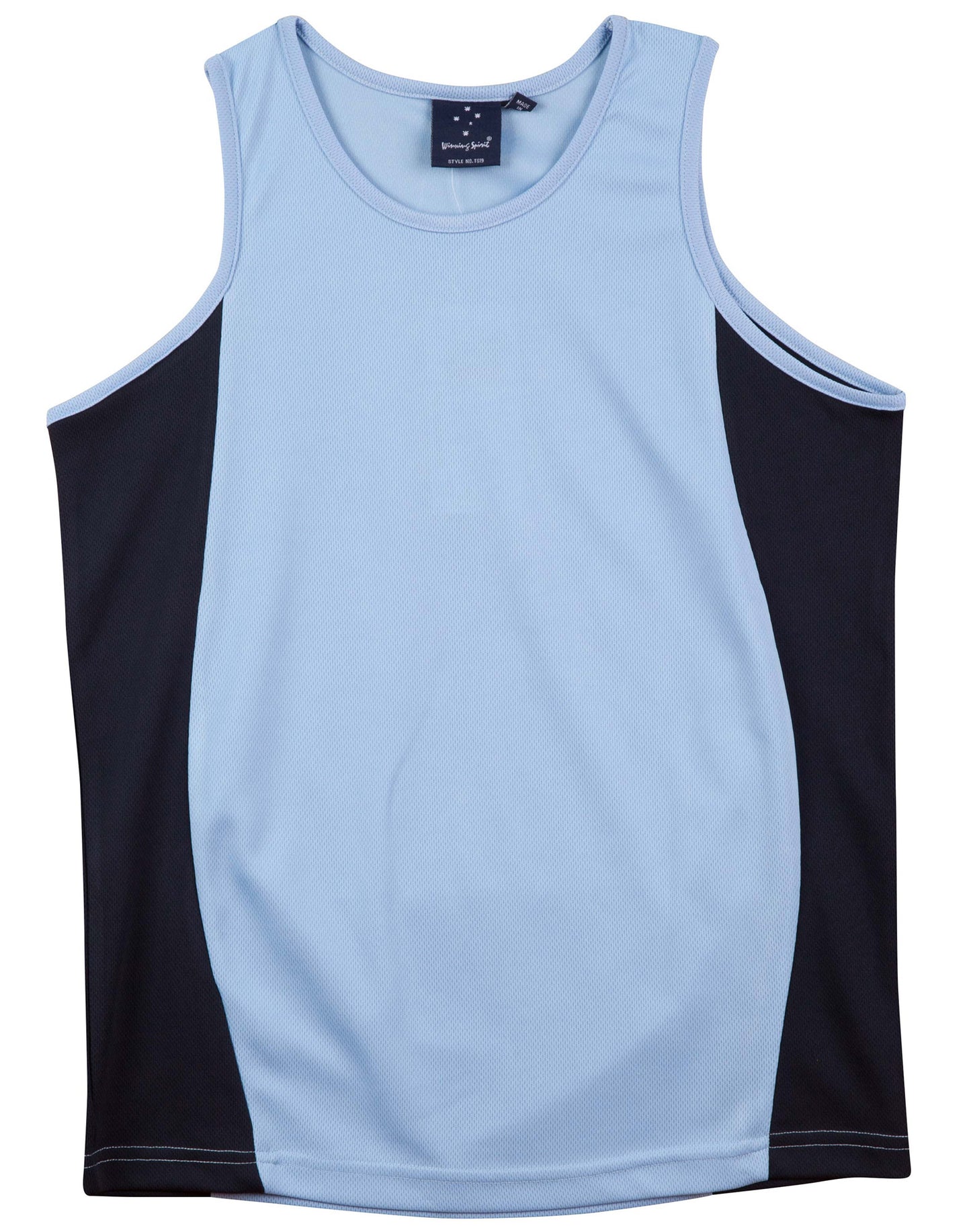 Men's Truedry Contrast Mesh Singlet