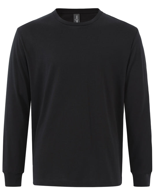 Men's Premium Cotton Face L/S Tee Shirt