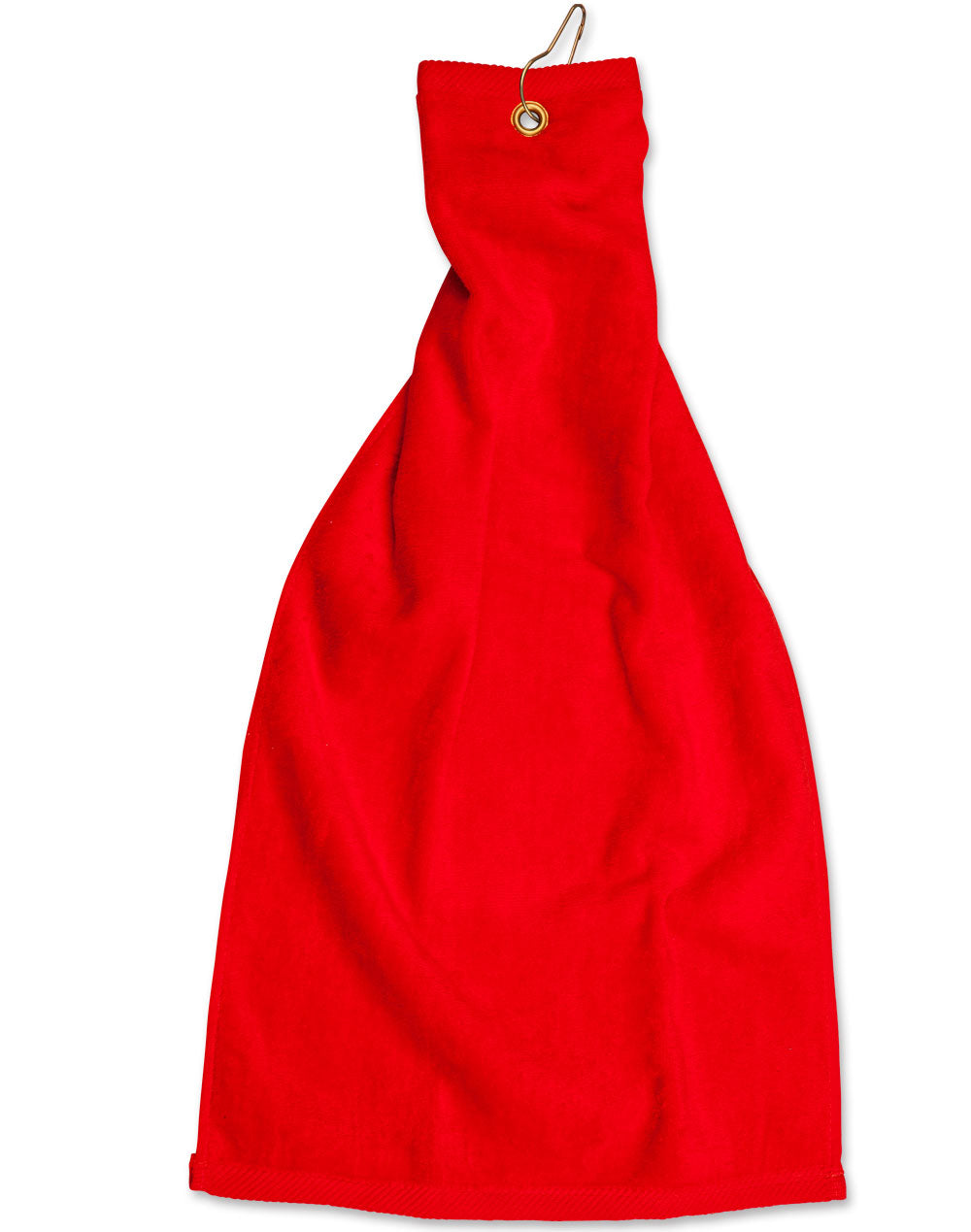 golf towel eyelet hook 38 x 65 cm