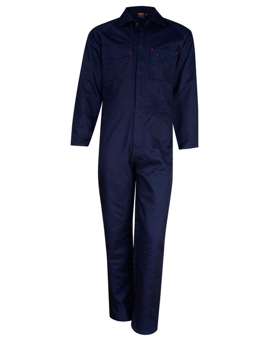 Men's Cotton Drill Coverall-Stout