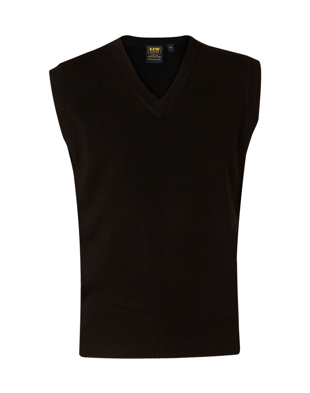 V Neck Wool / Acrylic Knit Vest